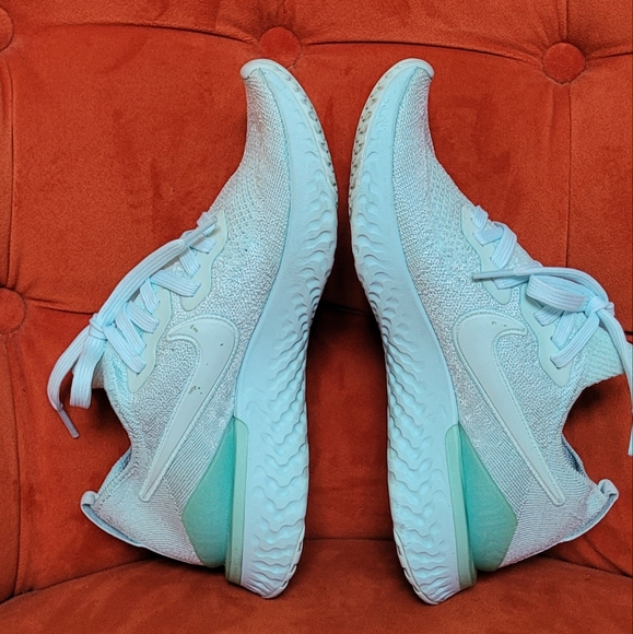 Nike Epic React Flyknit 2 Teal Tint Women’s  BQ8927-300 Size 7 - Picture 8 of 12